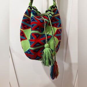 Woven Bag handmade Original Wayuu Guajira Colombia
